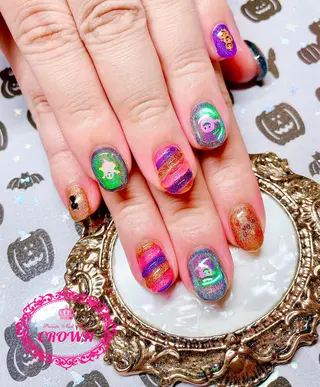 ネイル CROWN プライベートサロンのネイルデザイン