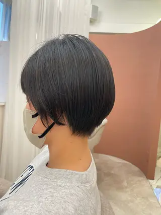 ショート ショート・ボブ 中村俊哉のヘアスタイル