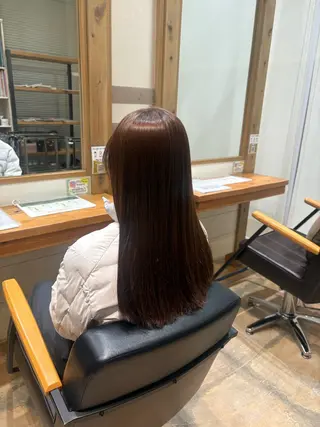 ロング 山田 芽愛のヘアスタイル