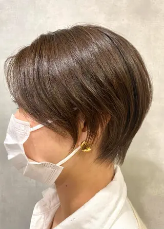 ショート カラー 🍃ショートヘア🍃 北林春樹のヘアスタイル