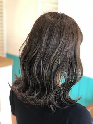 ロング カラー Snaly カラー特化ページのヘアスタイル
