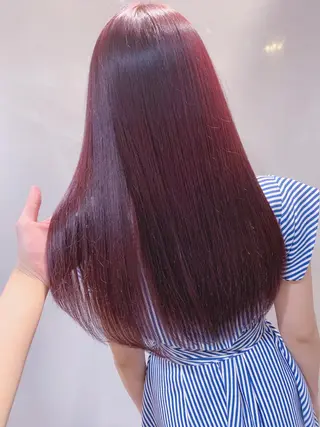 ロング カラー ヘアアレンジ 柔らか垢抜けｶﾗｰと ｶｯﾄ🫧ASUKAのヘアスタイル