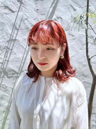 カラー 山本 晶大のヘアスタイル