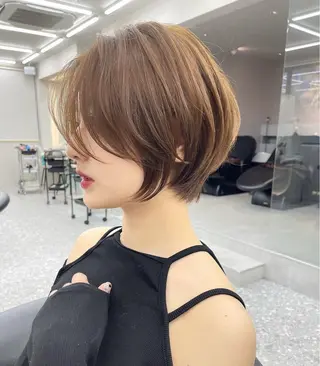 ショート カラー Lond Bloom 天神ショート/ボブのヘアスタイル