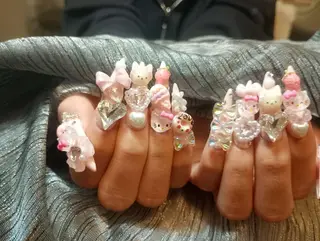 ネイル Hana Bloom Nail💛Rinaのネイルデザイン