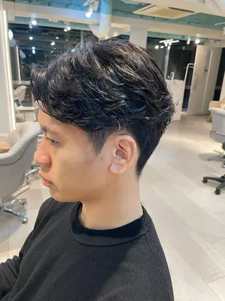 メンズ メンズの達人/センタ ーパート/根本 彩永のヘアスタイル