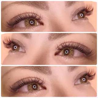 マツエク・マツパ 美容室 kokona 川嶋 美奈子のマツエク・マツパデザイン