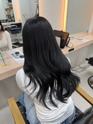 ロング 【ALEAP】 𝐇𝐀𝐊𝐔のヘアスタイル