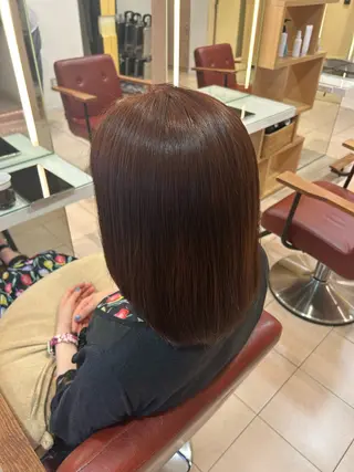 ヘアセット/ミニボブ /レイヤー 山田寛菜のヘアスタイル