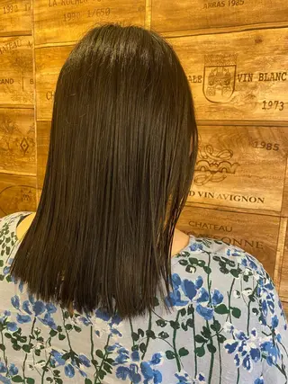 ミディアム な つのヘアスタイル