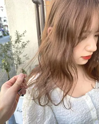カラー 透明感カラー🫧 nanohaのヘアスタイル