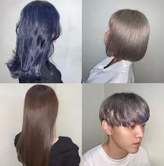 ショート カラー メンズ [渋谷美容師] 玲弥のヘアスタイル