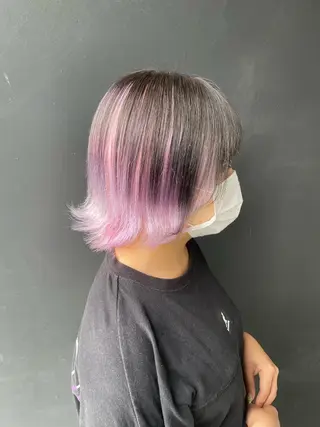ミディアム カラー 神戸 大輝のヘアスタイル