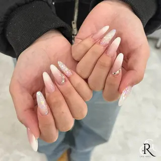 ロング 美フォルムスカルプ✨ RENAのネイルデザイン