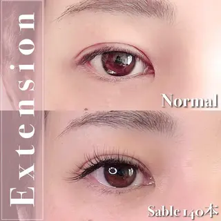 マツエク・マツパ Luana eyelashのマツエク・マツパデザイン