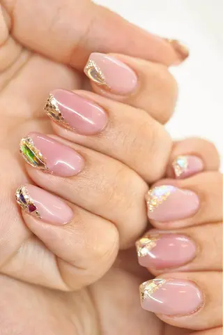 ショート カラー ネイル Nail salon Lieblleのネイルデザイン