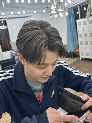 ショート カラー メンズ メンズ特化サロン ユウヘイのヘアスタイル