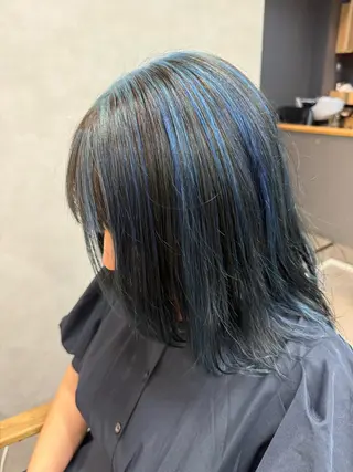 カラー 縮毛矯正/髪質改善 インナーカラーせいぎのヘアスタイル