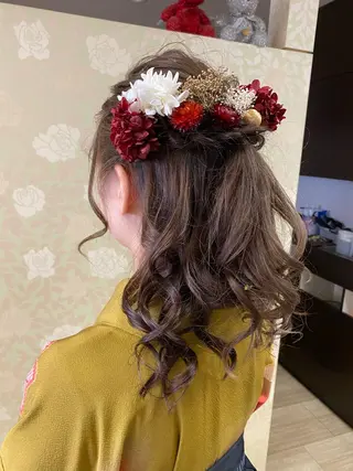 ヘアアレンジ 鍋田 彩歌のマツエク・マツパデザイン