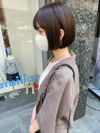 ショート カラー マンツーマン半個室 tamuraのヘアスタイル