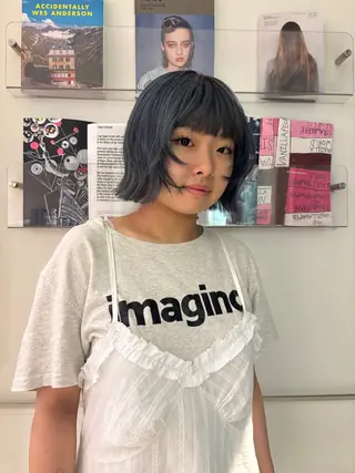 ショート saya/似合わせ /透明感カラーのヘアスタイル