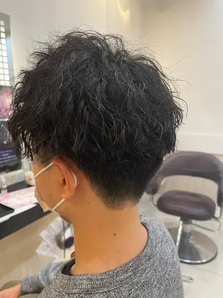 ショート パーマ メンズ リリー /Men's/パーマのヘアスタイル