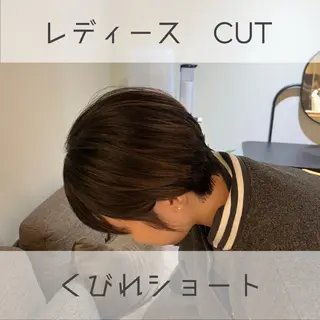 ショート 【髪質改善/縮毛矯正 /カラー】ホサカのヘアスタイル
