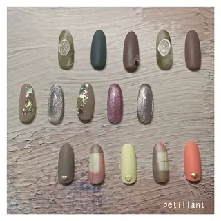 ネイル nail salon petillantのネイルデザイン