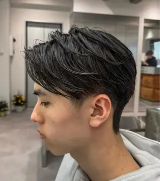 パーマ メンズ メンズ特化ニュアンス パーマ RYOのヘアスタイル
