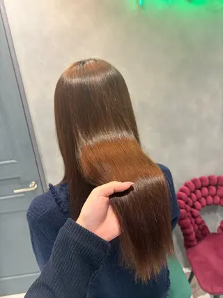 セミロング ﾊﾙｶ🌷ﾅﾁｭﾗﾙ 盛れ/ﾚｲﾔｰｶｯﾄのヘアスタイル