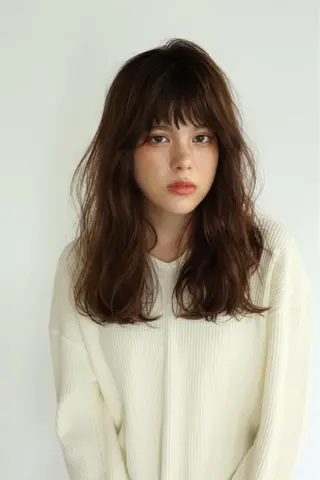 ロング MAYU 💚森下のヘアスタイル