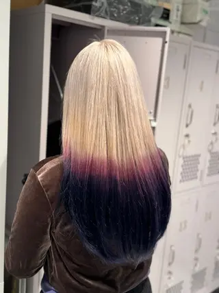 カラー カットモデル 🎀🩵RISAのヘアスタイル