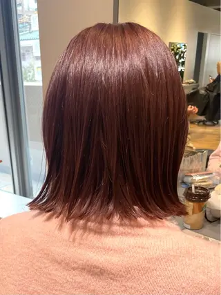 ミディアム カラー HIQU ROOM 💫yuka.のヘアスタイル