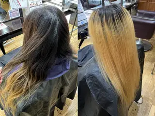 ロング カラー 只野 真衣のヘアスタイル