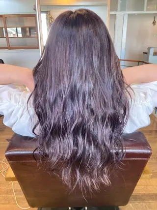 ロング タカツド ユウキのヘアスタイル