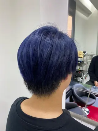 ショート カラー ハラユウタ 千歳船橋駅のヘアスタイル