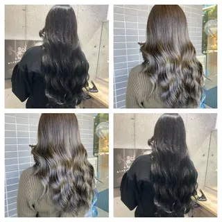 カラー ヘアアレンジ 平原 ミレイのヘアスタイル