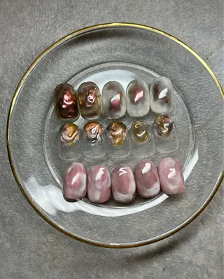 ネイル kiii.__ ✴︎*のネイルデザイン
