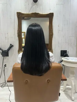 ロング カラー re view 日和のヘアスタイル