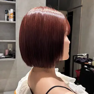 ショート カラー Natsuki/韓国 ボブ/レイヤーカットのヘアスタイル