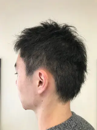 ショート メンズ 横田 尚登のヘアスタイル