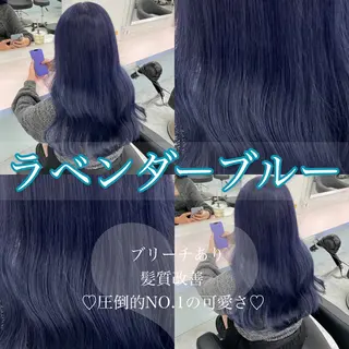 ロング カラー ヘアアレンジ 透明感ブリーチカラー 🌈TOMOHIROのヘアスタイル
