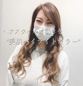 ロング カラー 【悩み解決!美髪へ】 店長 平間 響のヘアスタイル