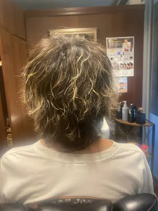 ミディアム 對馬 虎太郎のヘアスタイル