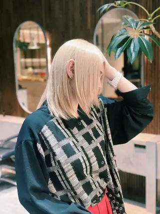 ショート カラー 韓国ヘア 店長NEGIのヘアスタイル