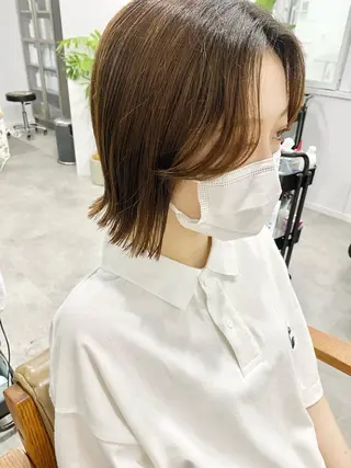 ショート カラー ヘアアレンジ ひなの .のその他イメージ