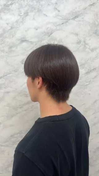 カラー メンズ 松尾 姫依のヘアスタイル