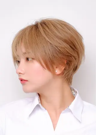ショート コバヤシ リョウタのヘアスタイル