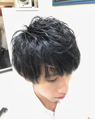 メンズ 永野 亮介のヘアスタイル