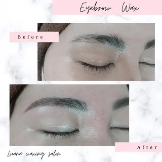 アイブロウ Luana wax 🐚根本のエステ・リラクイメージ